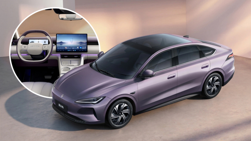 Image for Jetta M6 EV sedan from FAW-VW revealed interior with double-bed configuration