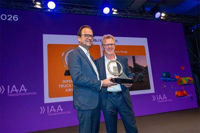 Image for Renault Trafic E-Tech and Volvo Electric Trucks Win Top 2027 Industry Awards