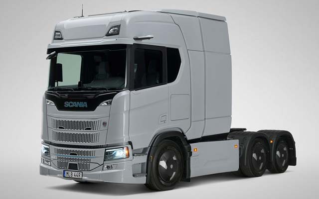Image for Scania Electric Truck Gets Up to 720 Km of Range for Long-Haul Transport