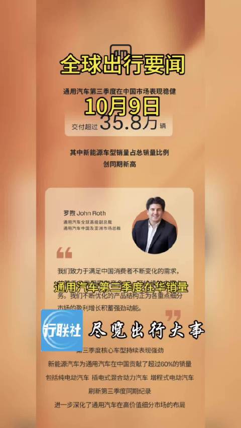 全球出行要闻 10月9日 配图