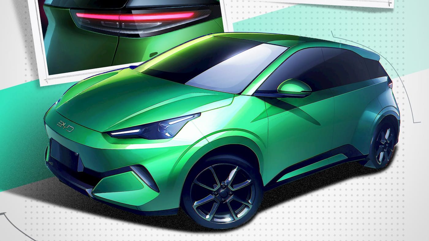 Image for BYD offers a closer look at the new Seagull EV [Images]