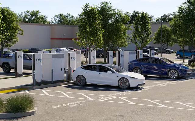 Image for EVgo to Add Tesla V4 Superchargers Across U.S. Fast Charging Network