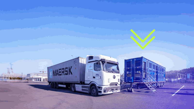 FleetBooster charging and energy-storage system. Credit: FleetBoost