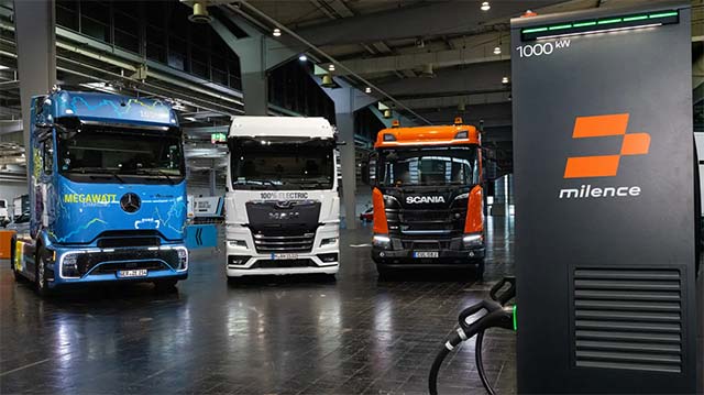 Image for Milence and Alpitronic Team Up to Expand Megawatt Charging for Electric Trucks