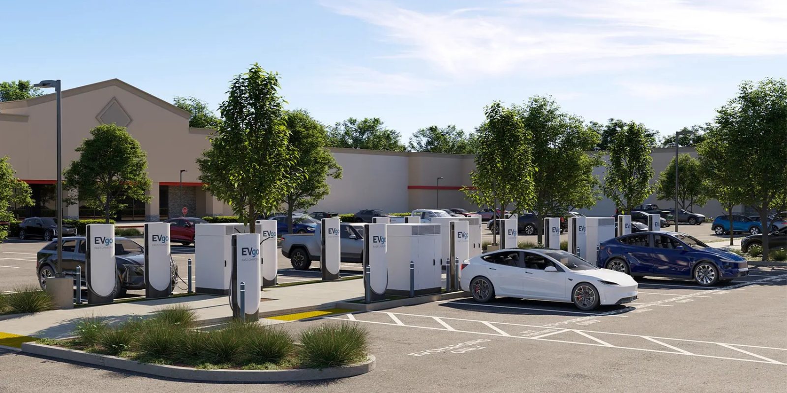 Image for EVgo-branded Tesla Superchargers are coming