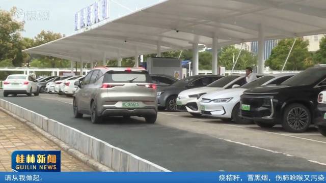 桂林国庆充电网络升级，新能源车最快10分钟补能 配图