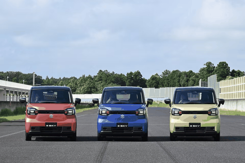Suzuki e-Sky Kei-car EV.