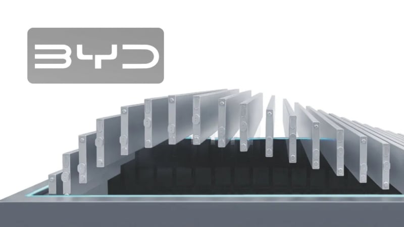 Image for BYD files six solid-state battery patents, eyes 2027 production with dual-electrolyte cathode cells