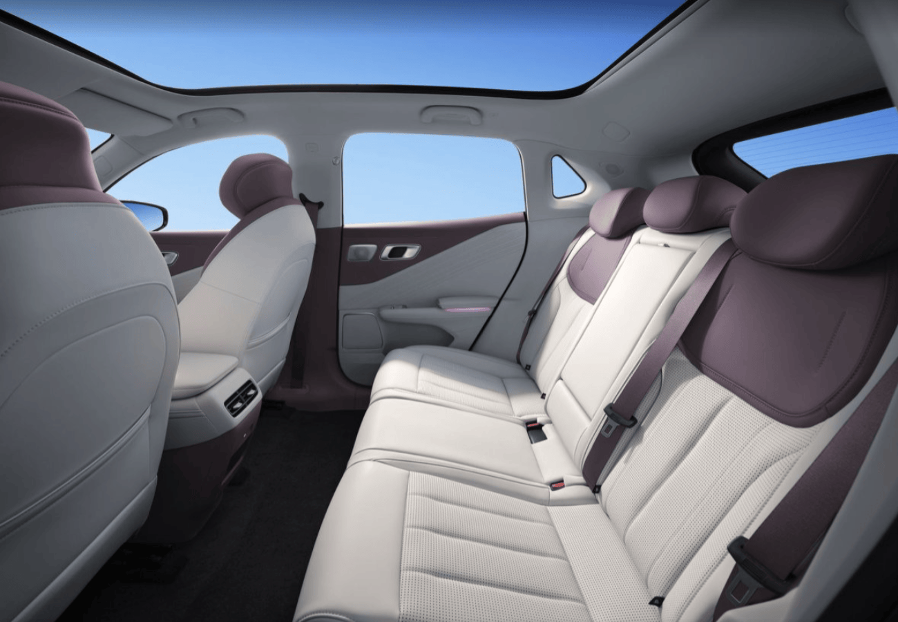 The interior of the refreshed Deepal S05.
