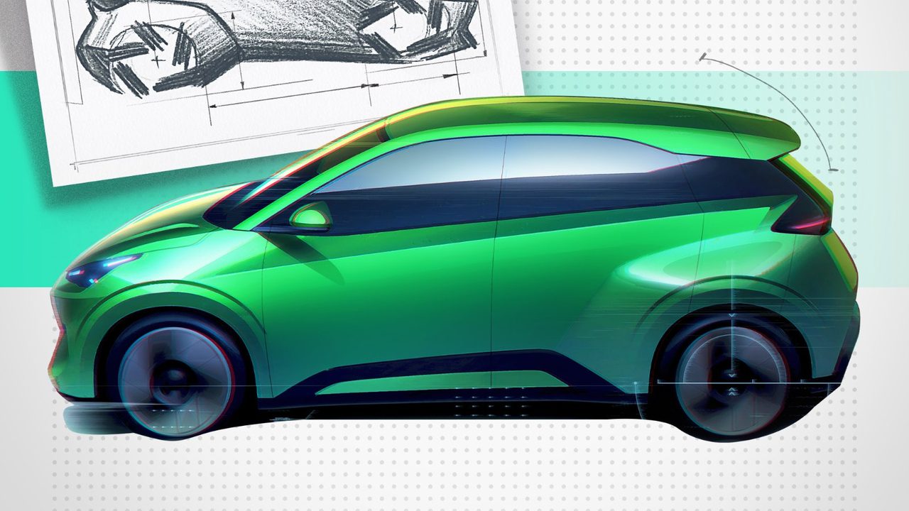 Image for BYD teases larger second-gen Seagull with design sketches