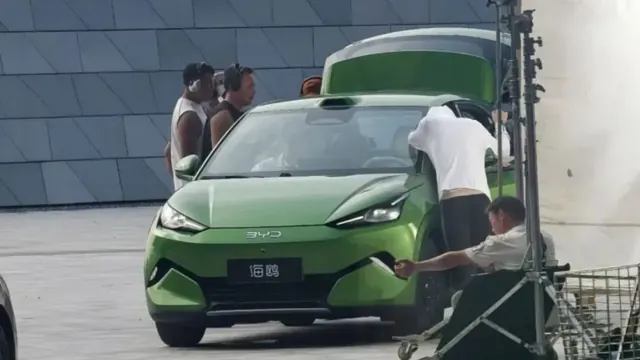 BYD’s “Great Seagull” spotted in real life: featuring LiDAR and 2650 mm wheelbase