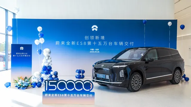 Nio's third-gen ES8 hits 150,000 deliveries on first anniversary of launch