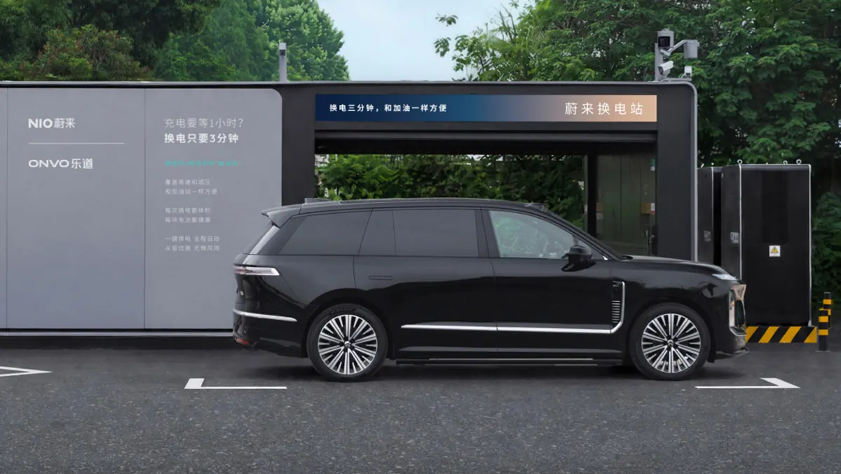 Nio tops 120 million battery swaps as 4,000th swap station goes live