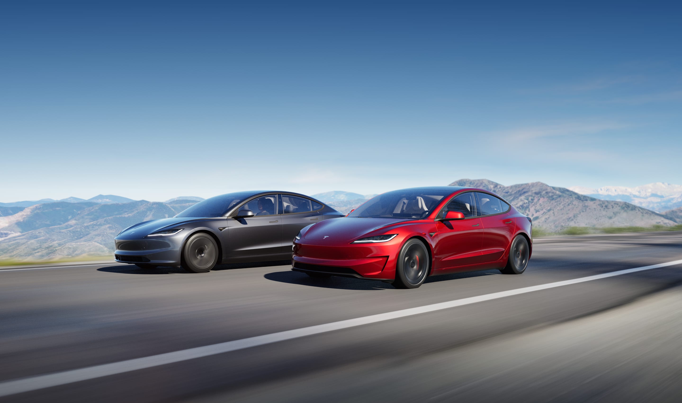 特斯拉 Model 3,后轮驱动版 23.55 万元起