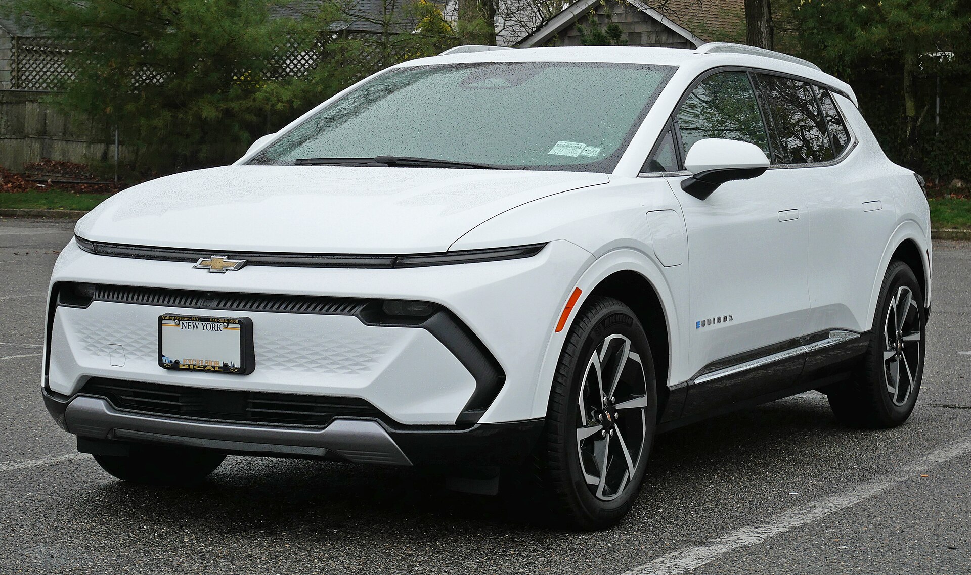 2026 Chevrolet Equinox EV electric crossover front three-quarter view